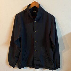 INDEPENDENT TRADING COMPANY MEDIUM BLACK WITH FAINT WHITE BRUSHSTROKES JACKET